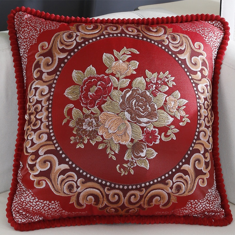 European Pillow Cover / Sarung Bantal Sofa Mewah Murah Premium Emboss Tebal