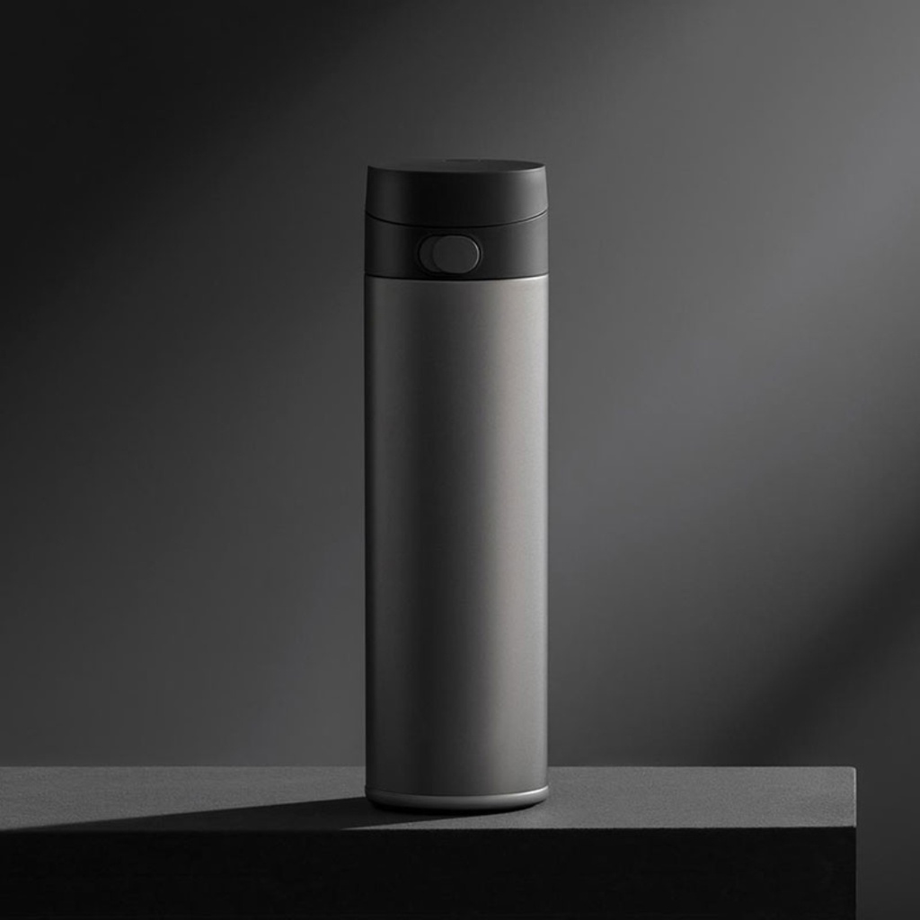 Xiaomi Mijia Thermos Cup Ti 450ml Bahan Titanium Murni 6 Jam Tetap Hangat Bahan Medis Tidak Berbahaya Logam Berat Minuman Sehat