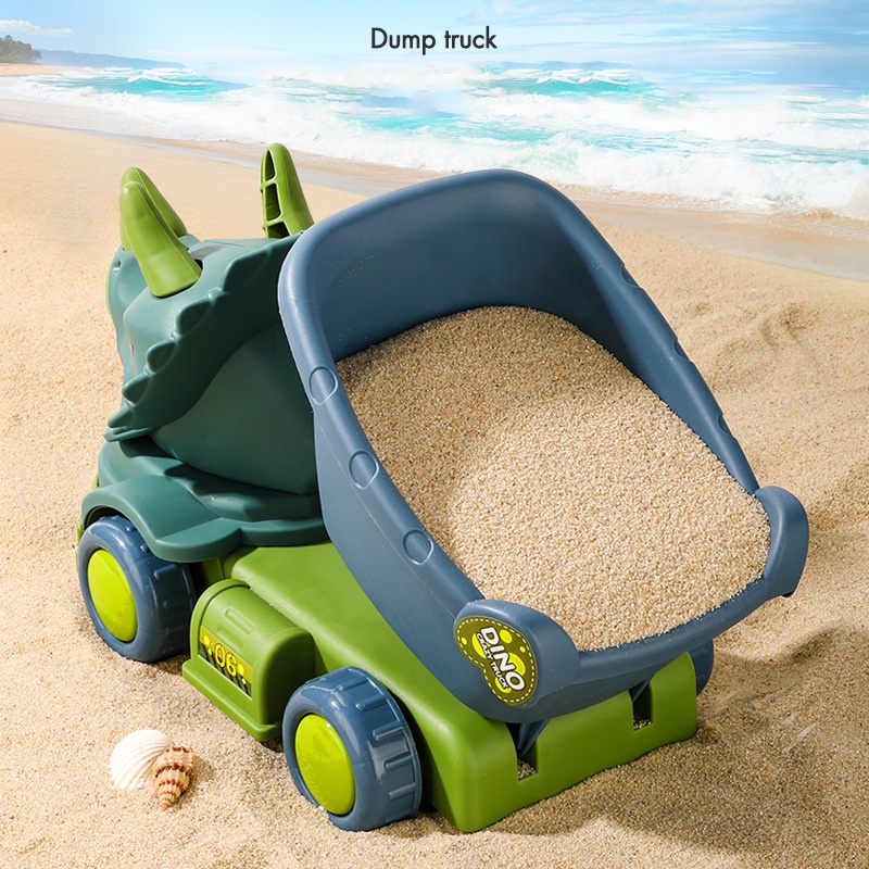 Musim Panas Pantai Pantai Pantai Mainan Bayi Pantai Permainan Mainan Dinosaurus Pantai Mobil Gali Pasir Sekop Mainan Alat Bayi Mandi Mainan
