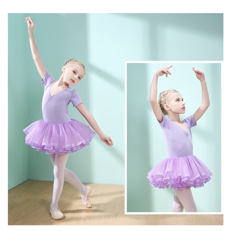 Baju Balet Anak Perempuan / Ballet Dress Anak Import / Leotard Rok Tutu Balet / Baju Balet Kostum Premium / Ballerina Cloth Gymnastic Anak