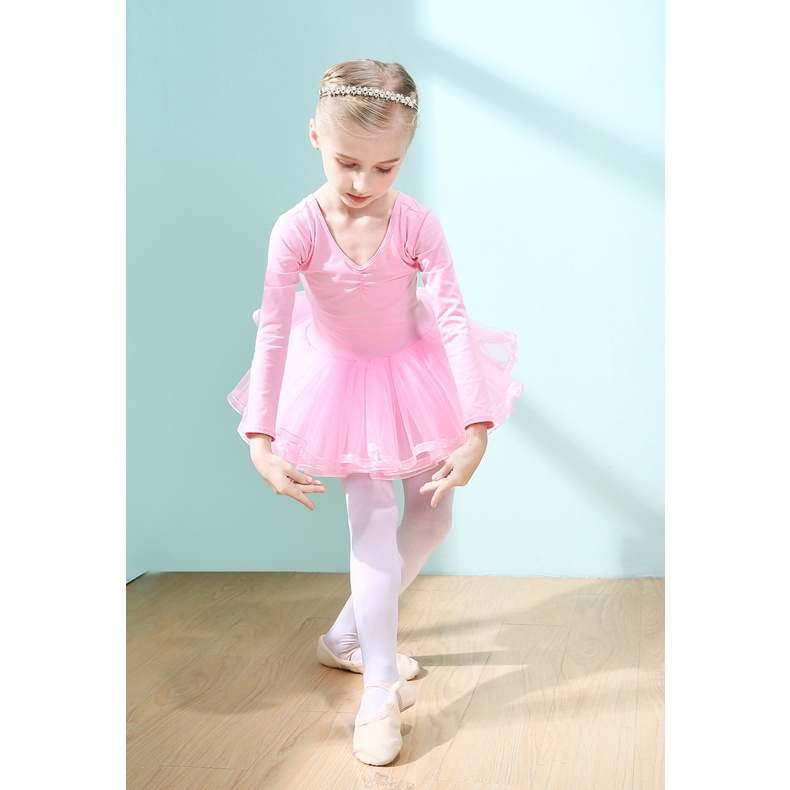 Baju Balet Anak Perempuan / Ballet Dress Anak Import / Leotard Rok Tutu Balet / Baju Balet Kostum Premium / Ballerina Cloth Gymnastic Anak