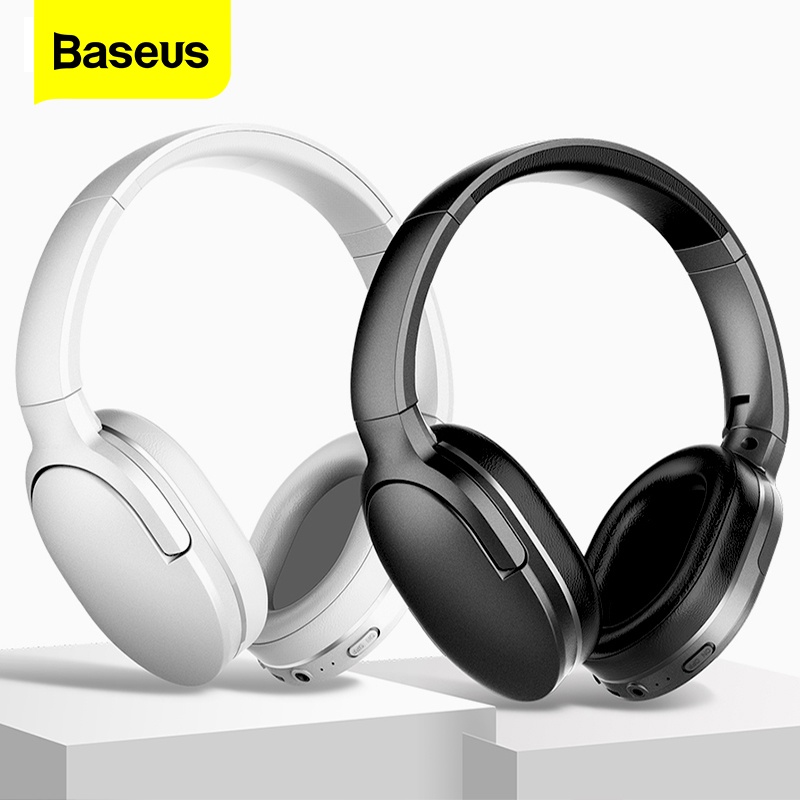 BASEUS Headphone Wireless ENCOK D02 Pro Bluetooth V5.0 Noise Isolation