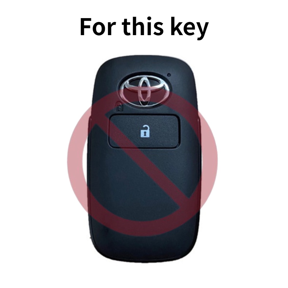 Kulit Sarung Kunci Mobil Remote Key Case Cover Shell Holder Key Fob Keychain Untuk Toyota Raize2022Baru Veloz2022 Avanza2Aksesoris2