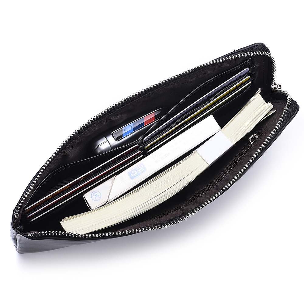 DOMPET PANJANG WANITA IMPORT KULIT HITAM AGRELAS WA659B5 BESAR MUAT HP SLOT KARTU RESLETING UANG KOIN PREMIUM KOREA FASHION REMAJA KEKINIAN BRANDED BATAM CEWEK MURAH SIMPLE