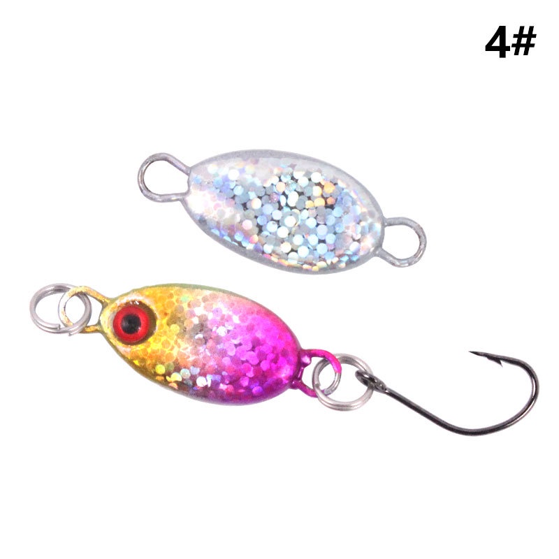 1pcs Metal Jig Memancing Umpan Swimbait Bass 5g Tenggelam Sendok Spinner Jigging Crankbait Memancing Umpan Tackle