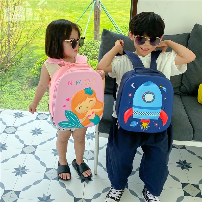 TAS ANAK  sekolah dasar FASHION IMPORT tas siswaSCHOOL BAG ANAK MOTIF CARACTER TIMBUL IMPORT