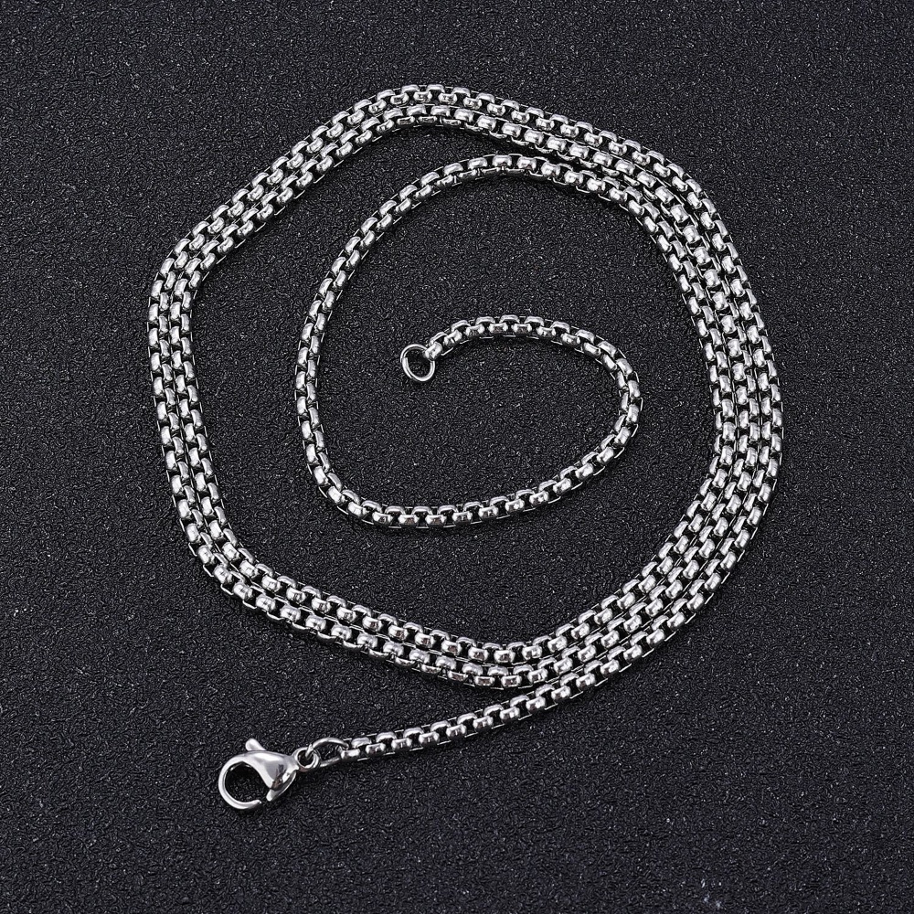 [X C Kalung] Viking Baru Rune Sanma Panah Stainless Steel Pria Liontin Kalung Wanita Kalung Hadiah