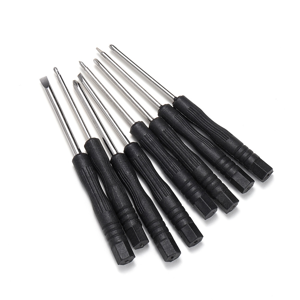 St kunkka 8gaya/Set Obeng Obeng Stainless Steel Alat Untuk Produksi Aksesoris Reparasi Ponsel DIY