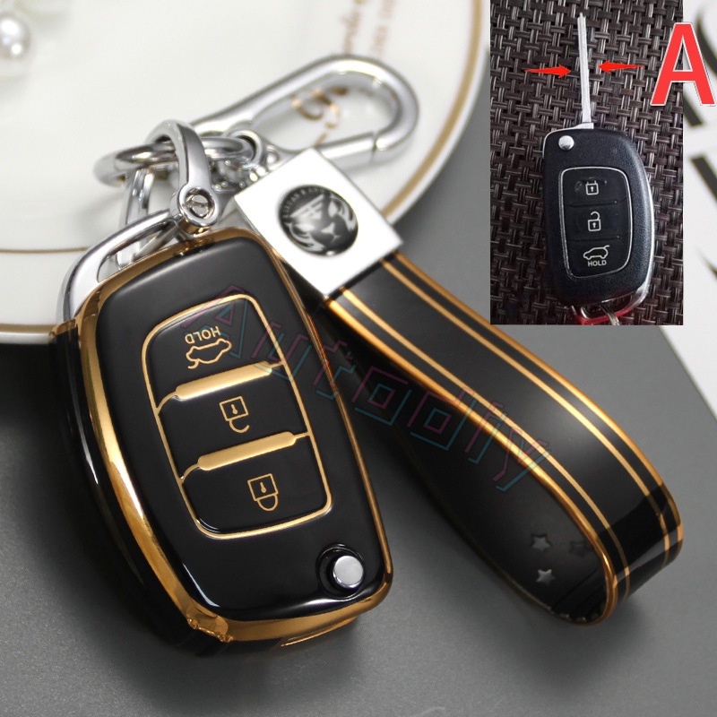 Case Remote Kunci Mobil Bahan Silikon Untuk Hyundai Elantra Solaris Tucson IONIQ ix25 ix35 i10 i20 i30 i40 Sonata