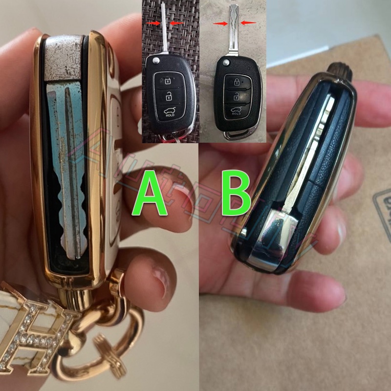 Case Remote Kunci Mobil Bahan Silikon Untuk Hyundai Elantra Solaris Tucson IONIQ ix25 ix35 i10 i20 i30 i40 Sonata