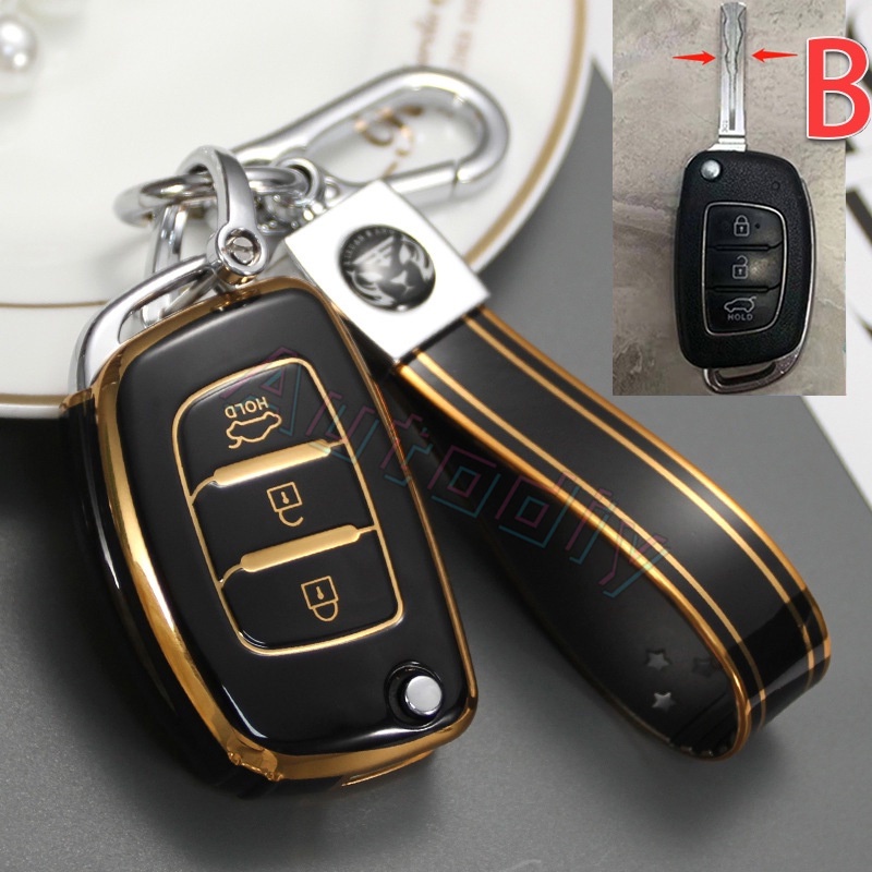 Case Remote Kunci Mobil Bahan Silikon Untuk Hyundai Elantra Solaris Tucson IONIQ ix25 ix35 i10 i20 i30 i40 Sonata