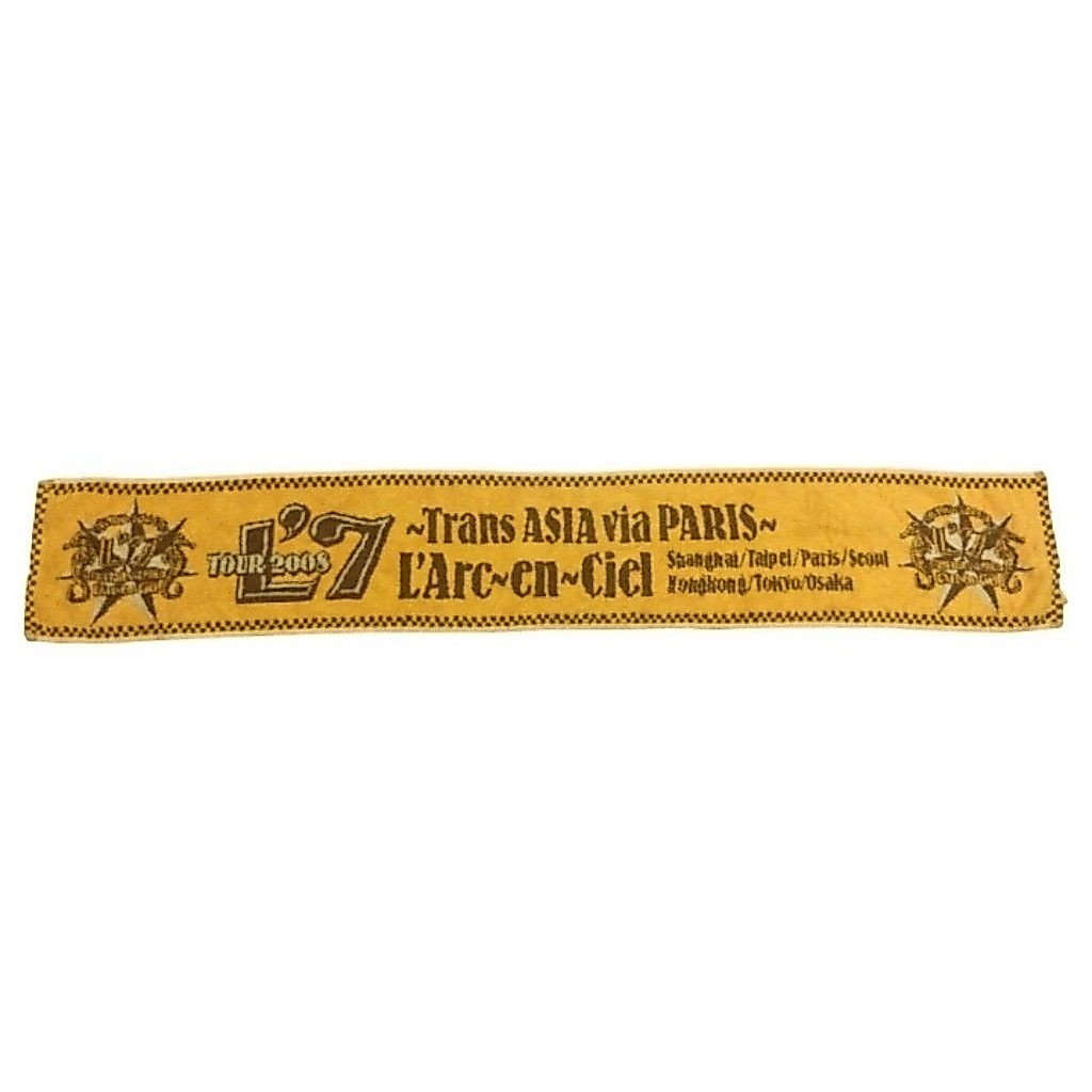 Larc En Ciel Tour 2008 Towel