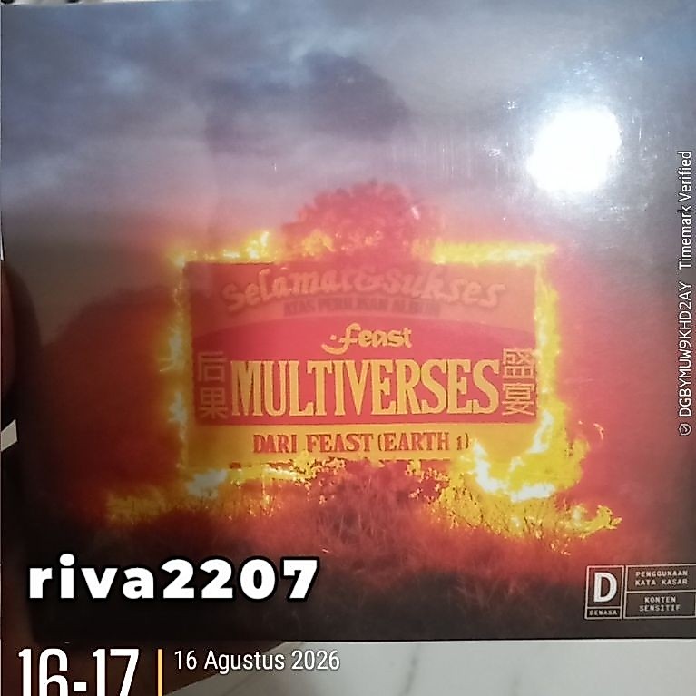 CD FEAST - MULTIVERSES - ALBUM CD FEAST