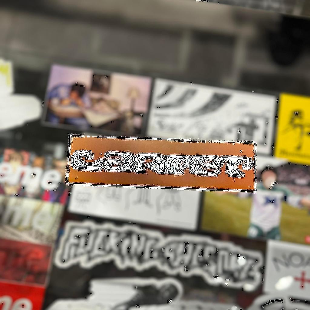 CARPET COMPANY SKATEBOARD STICKER