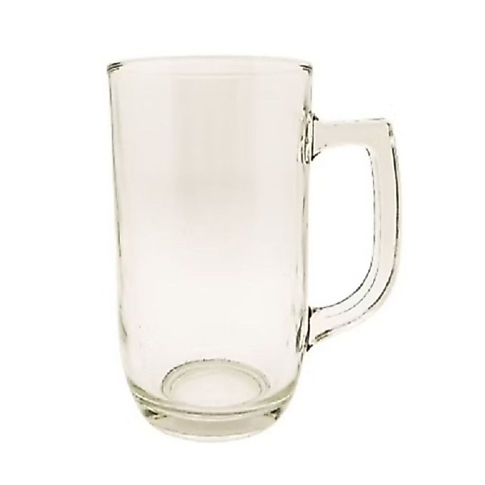 Gelas Minum Kaca Aesthetic Cafe Souvenir Jumbo Besar Beling KJ-683L (isi 6 gelas)