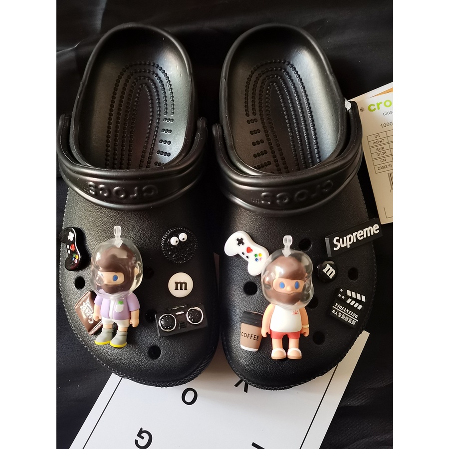 @shinydiy Crocs jibbitz diy Shoe accessorie ins Shoe Decoration Sticker crocs clog jibbitz Gesper Sepatu Untuk crocs charm pin【asesoris wanita｜crocs jibbitz】