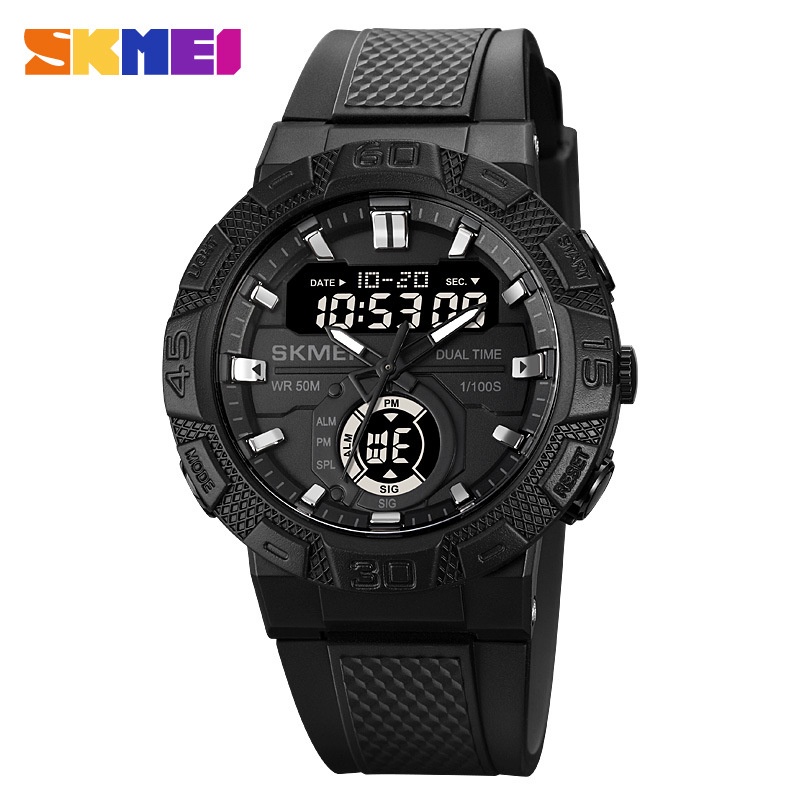 SKMEI 1881 Jam Tangan Pria Digital Analog Anti Air 5 Bar WATCHKITE WKOS