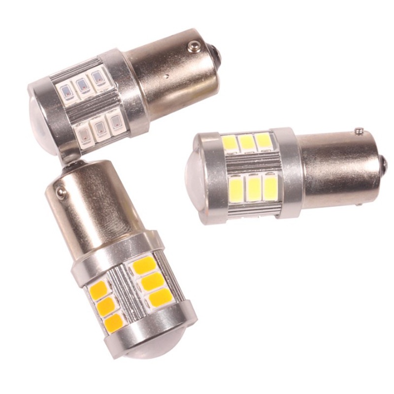 1pc P21W Led 1156 BA15S Lampu Mobil 1157bay15d P21/5W T20 7440 7443 W21W R5W R10W Bohlam Lampu Sein Rem Mundur