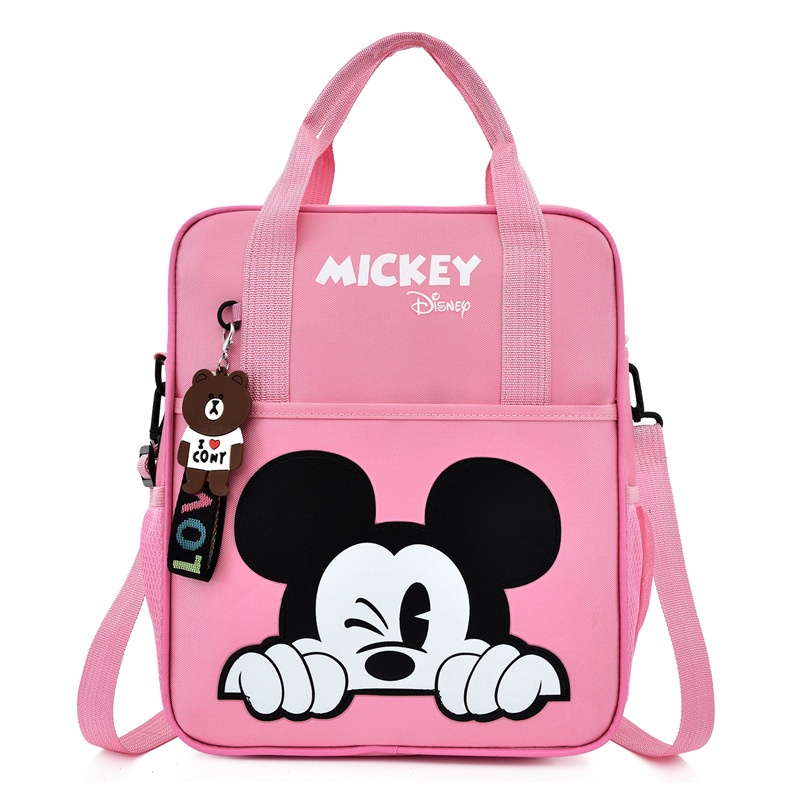 IMURA | Tas Backpack Sekolah Tas Laptop Ransel Miki Mickey Mouse