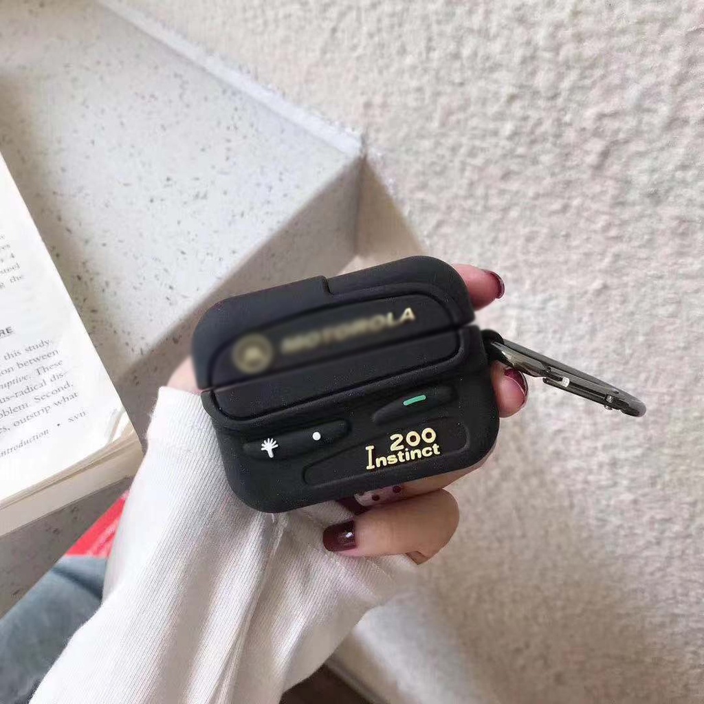 Ins Vintage BP Bentuk Lebah Earphone Bluetooth Silikon Lembut TWS Case Cover Untuk Airpods 12 Pro I12 i13 Inpods 12 13 Pro Pelindung