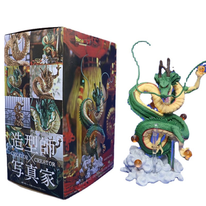 Dragon Ball Z Shenron Figure Super Hero Shenron Wishing Dragon Figurine Mainan PVC Model Anime Patung Ornamen