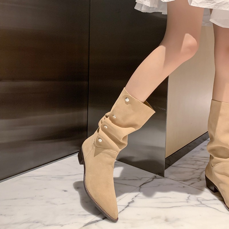 [SEPATU IMPORT] DF 649 Sepatu Boots Wanita Import Premium Quality