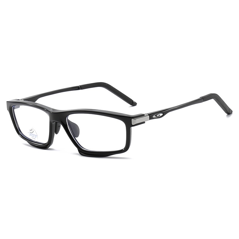 Anti-cahaya Biru Bingkai Penuh Lensa Datar Kacamata Basket Olahraga Sepak Bola outdoor Kacamata Pria
