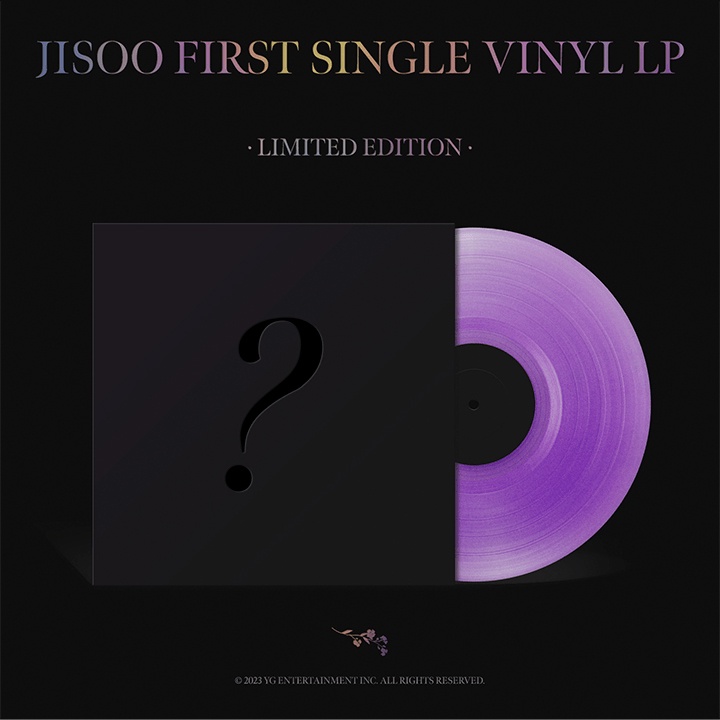 (VINYL LP) JISOO BLACKPINK -1ST SINGLE ALBUM LIMITED EDITION