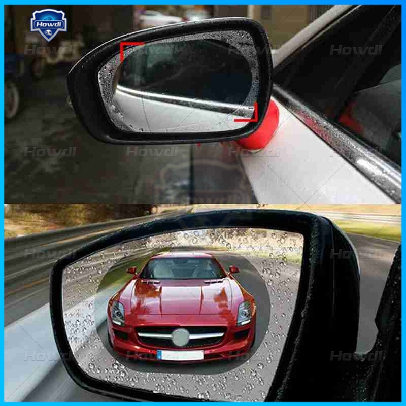 [Ready Stock]1pc Side window Rainproof Film Auto Side Window Anti-fog Waterproof Protective Film Car Rearview Mirror Protective Film