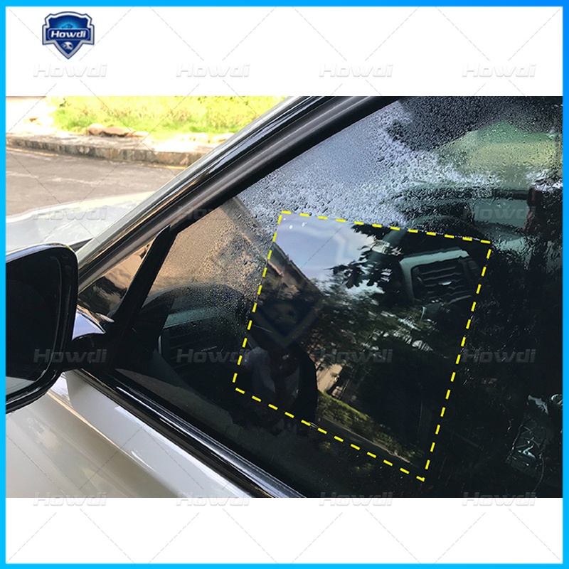 [Ready Stock]1pc Side window Rainproof Film Auto Side Window Anti-fog Waterproof Protective Film Car Rearview Mirror Protective Film