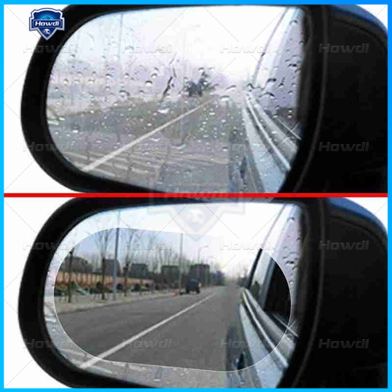 [Ready Stock]1pc Side window Rainproof Film Auto Side Window Anti-fog Waterproof Protective Film Car Rearview Mirror Protective Film