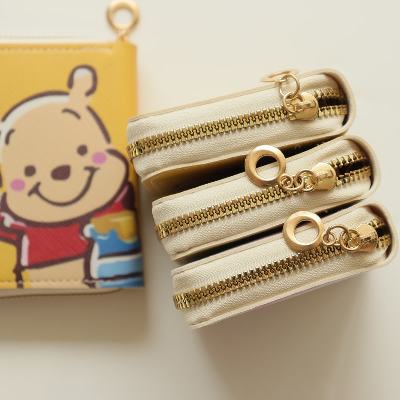 Sera mini pendek zipper dompet lucu kartun hello kitty Hello Kitty dompet koin siswa perempuan kecil segar