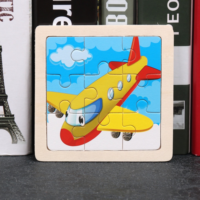 SS PUZZLE ANAK JIGSAW WOODEN PUZZLE KAYU ANAK PUZZLE ANAK KARAKTER LUCU MAINAN ANAK EDUKASI MURAH