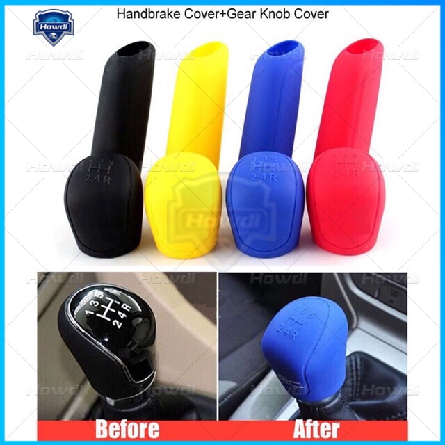 Cover Knob Pemindah Kepala Gigi Mobil Universal Silikon