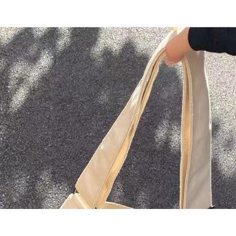 Sera setengah baya tas vintage retro tas kanvas kapasitas besar satu bahu bordir diagonal tote tas in kelas komuter tas