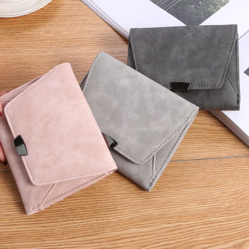 Sera 2023 Baru Dompet Wanita Versi Korea Ins Bagian Pendek Kecil Dompet Koin Kecil Bagian Tipis Mini Dompet Kecil kulit Lembut