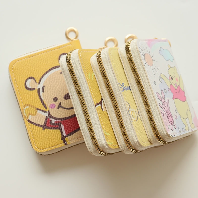 Sera mini pendek zipper dompet lucu kartun hello kitty Hello Kitty dompet koin siswa perempuan kecil segar