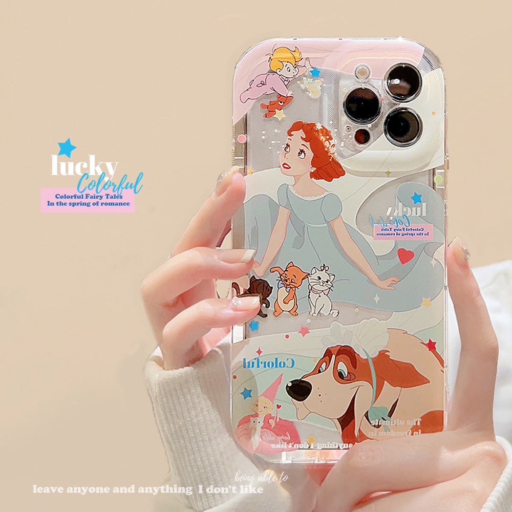 IPHONE Korea Princess of Neverland Case Silikon Untuk Iphone14 11 12 13 PRO MAX Casing Cover Pelindung AT0137