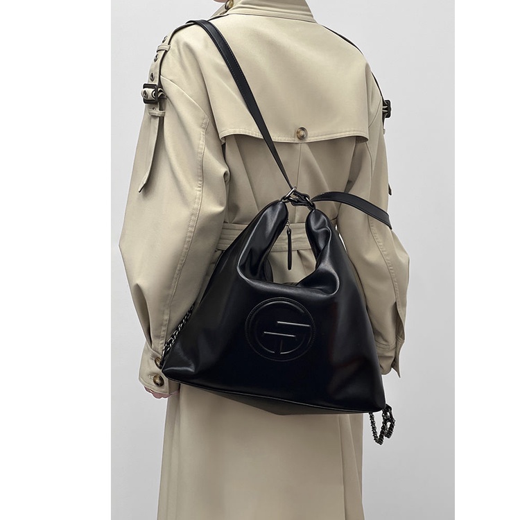 Sera Parker Tote bag wanita berkapasitas besar tas bahu tunggal 2023 musim semi dan musim panas fashion high-end commuter backpack