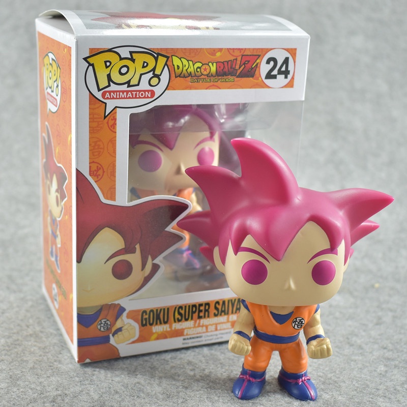 Funko Pop Dragon Balls Tokoh anime Dekorasi model Goku