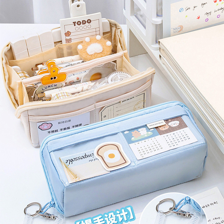 

Kotak Pensil Prisma, Tempat Pensil Wanita Kapasitas Besar