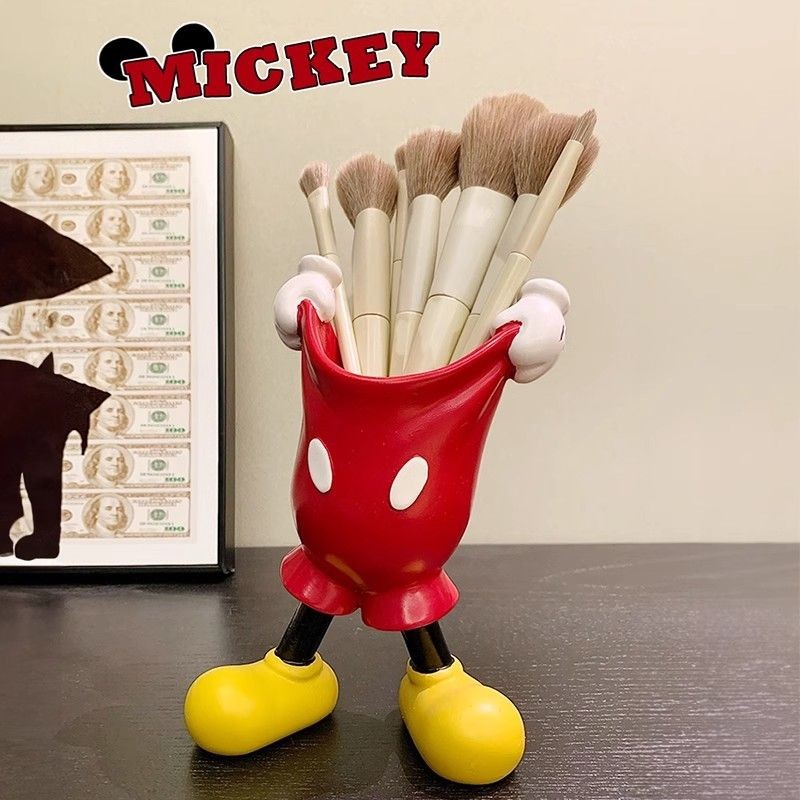

Meja Rias Kamar Tidur Mickey Sikat Pensil Alis Tabung Penyimpanan Pemegang Pena Ornamen