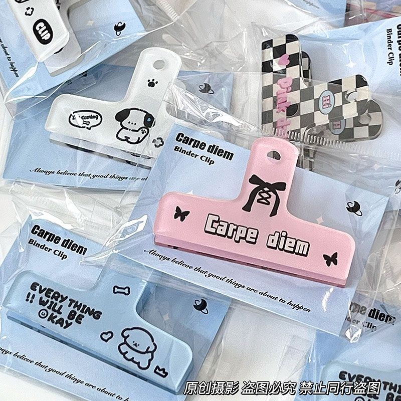 

Cute Cartoon Note Student Test Paper Finishing Hand Account Storage Clip