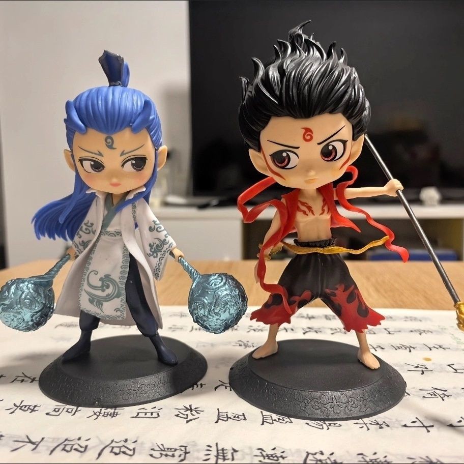 Nezha Third Prince Naobing Figure Ao Bing Figure Ornament Toy Doll Nezha Figure