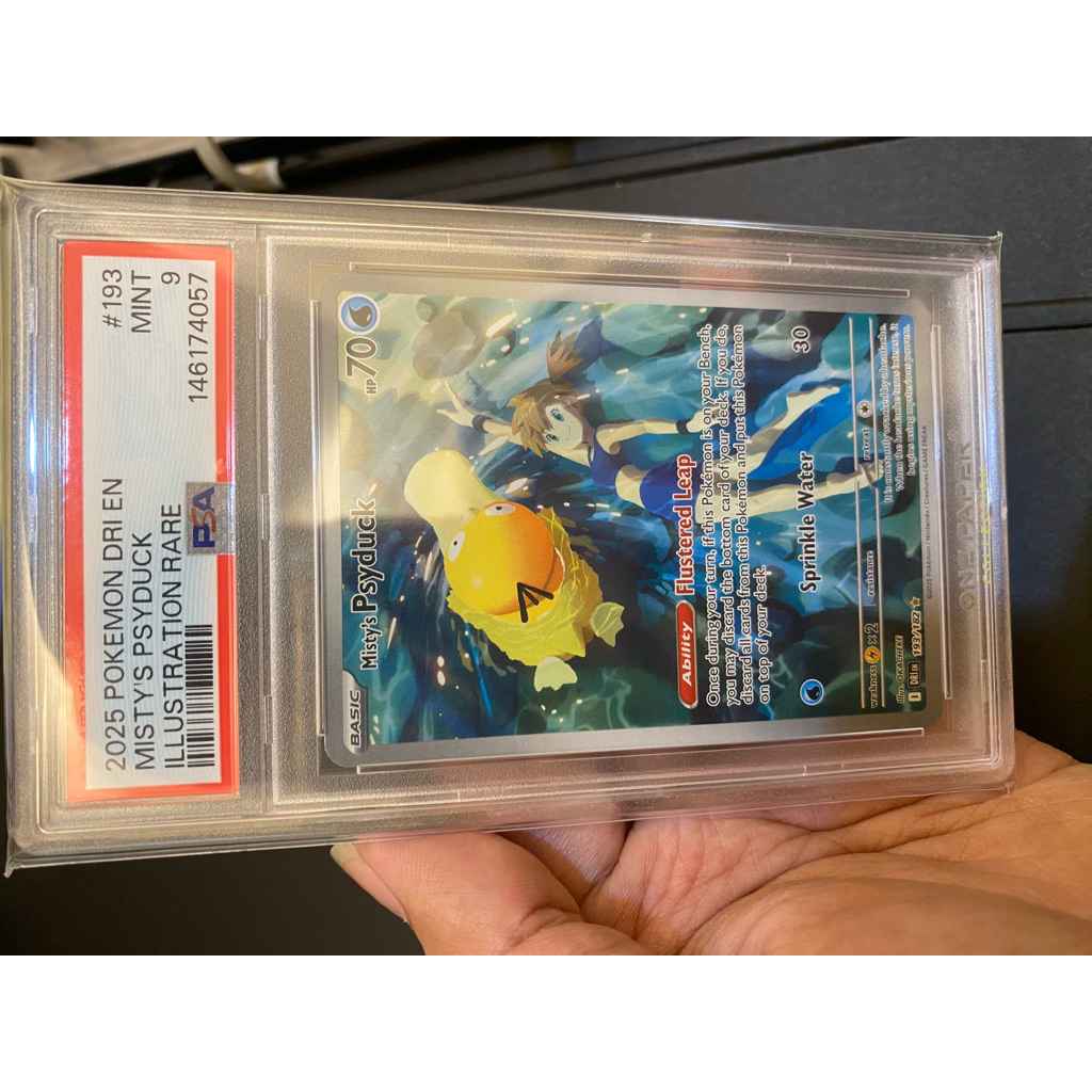 Mistys psyduck english PSA 9