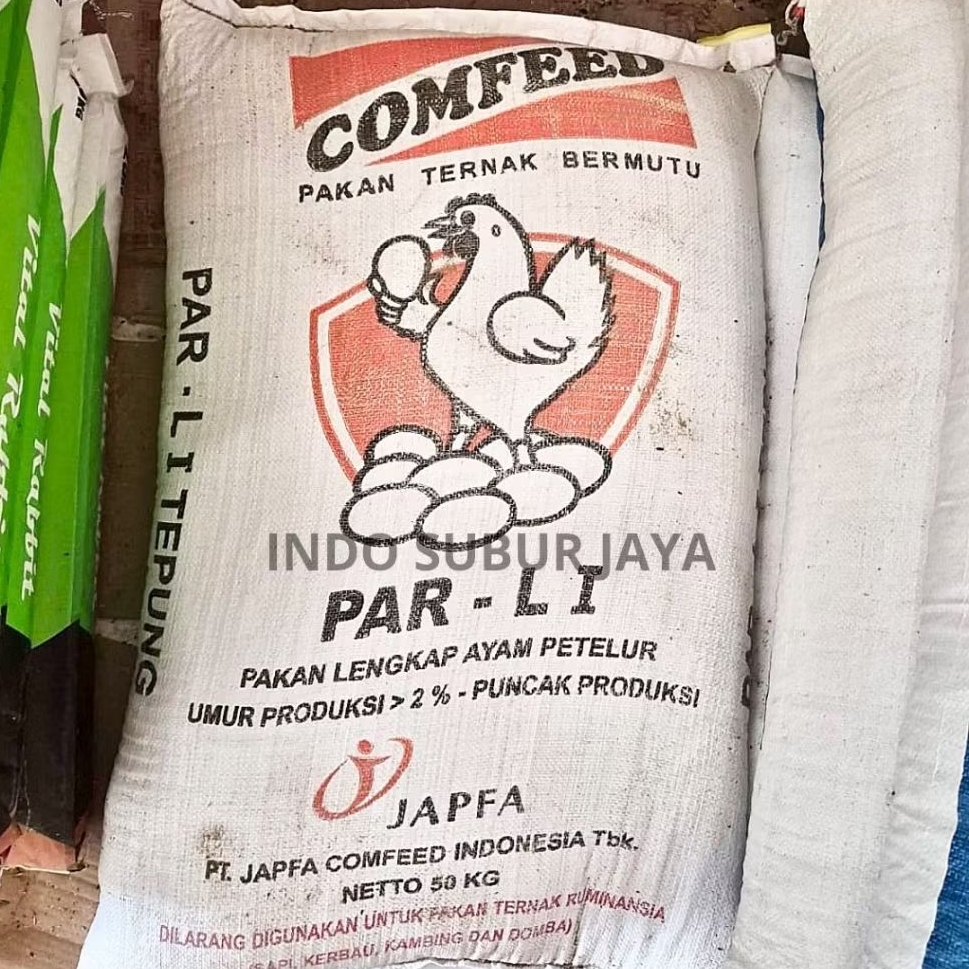 PAR-LI– Repack 1 KG Pakan Pur Ayam Petelur Comfeed
