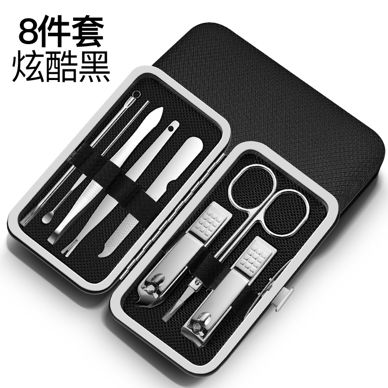 MAGEFY Gunting Kuku Set Lengkap 19 In 1 Alat Manicure Pedicure Stainless Stell Portable Tools Set Perawatan Nail Care Set 1267