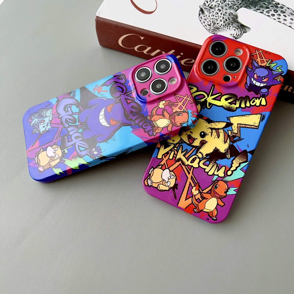 Graffiti sprite PC lens protection with dust screen enclosure IPHONE 14 Pro Max 13 Pro Max 12 Pro Max 11 Promax case