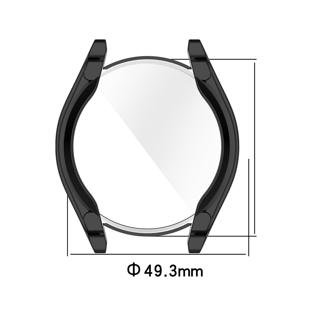 Cover Shell Untuk Huawei Watch Buds Pelindung Layar Plating TPU Anti Gores Full Case Frame Pelindung