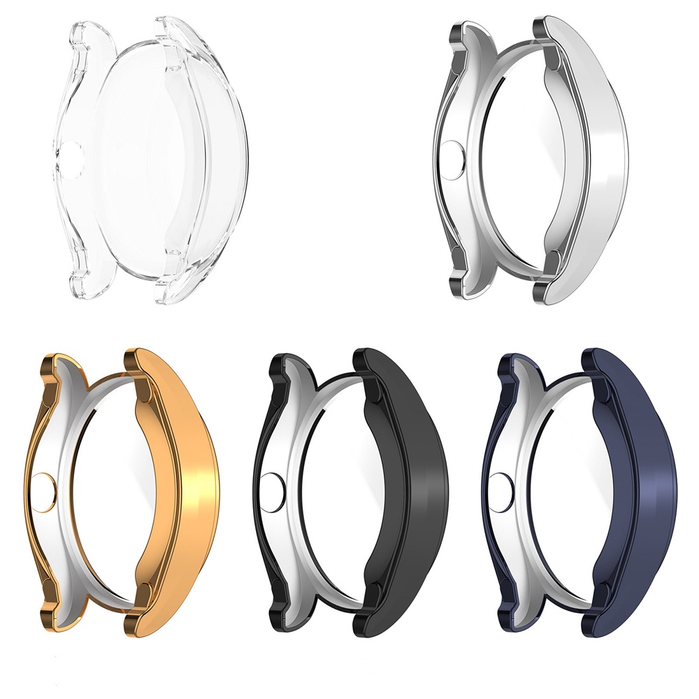 Cover Shell Untuk Huawei Watch Buds Pelindung Layar Plating TPU Anti Gores Full Case Frame Pelindung